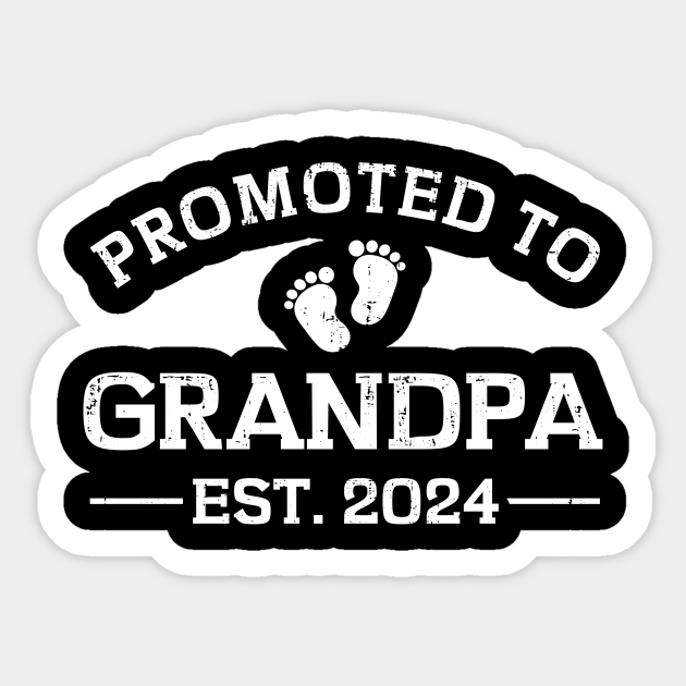 Promoted to grandpa 2024 for pregnancy baby announcement Promoted To